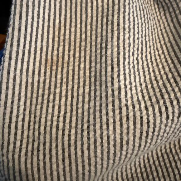 5/$20 Gymboree White and Blue Casual Bottoms Relaxed Fit Seersucker Pants 3T - Picture 6 of 6